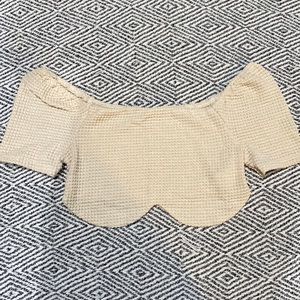 Knitted Cropped Top
